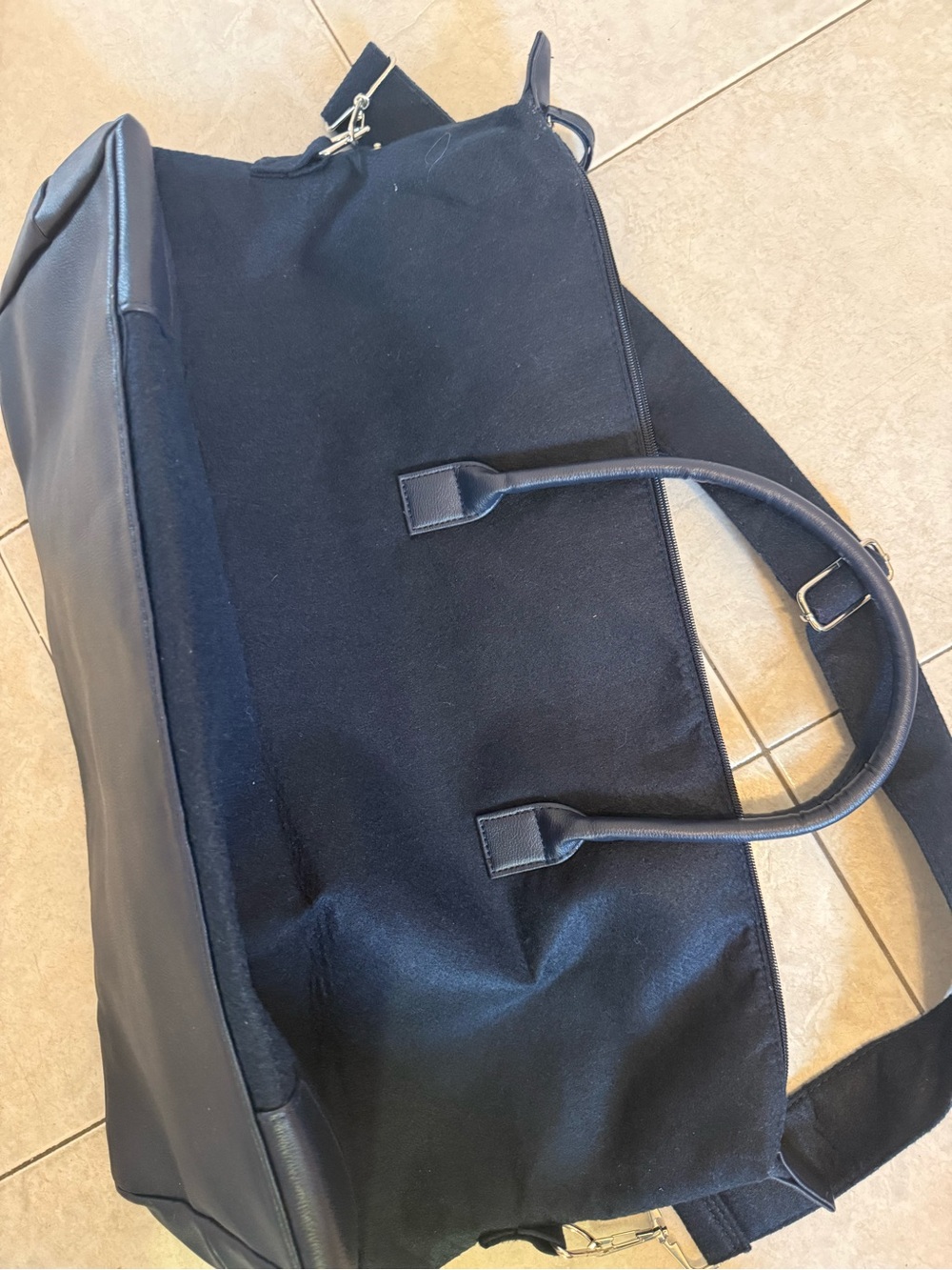 Navy Overnight bag